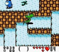 une photo d'Ã©cran de Croc 2 sur Nintendo Game Boy Color